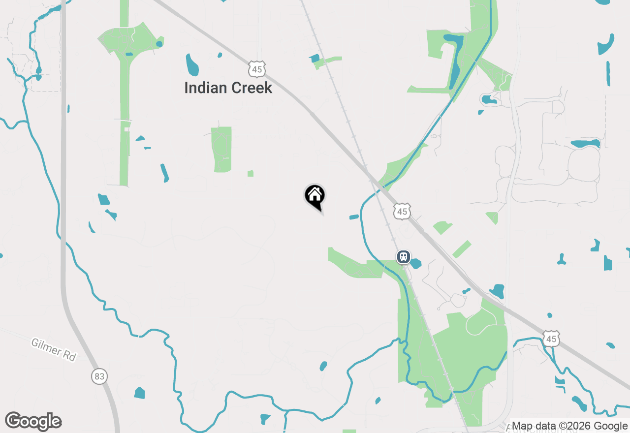 Map of (Address confidential), Vernon Hills, Illinois 60061