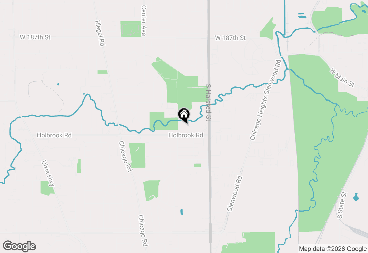 Map of 940 Holbrook Road #20C, Homewood, IL 60430