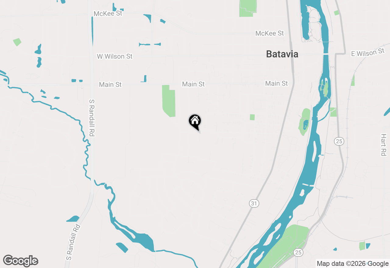 Map of 1140 Morton Street, Batavia, IL 60510