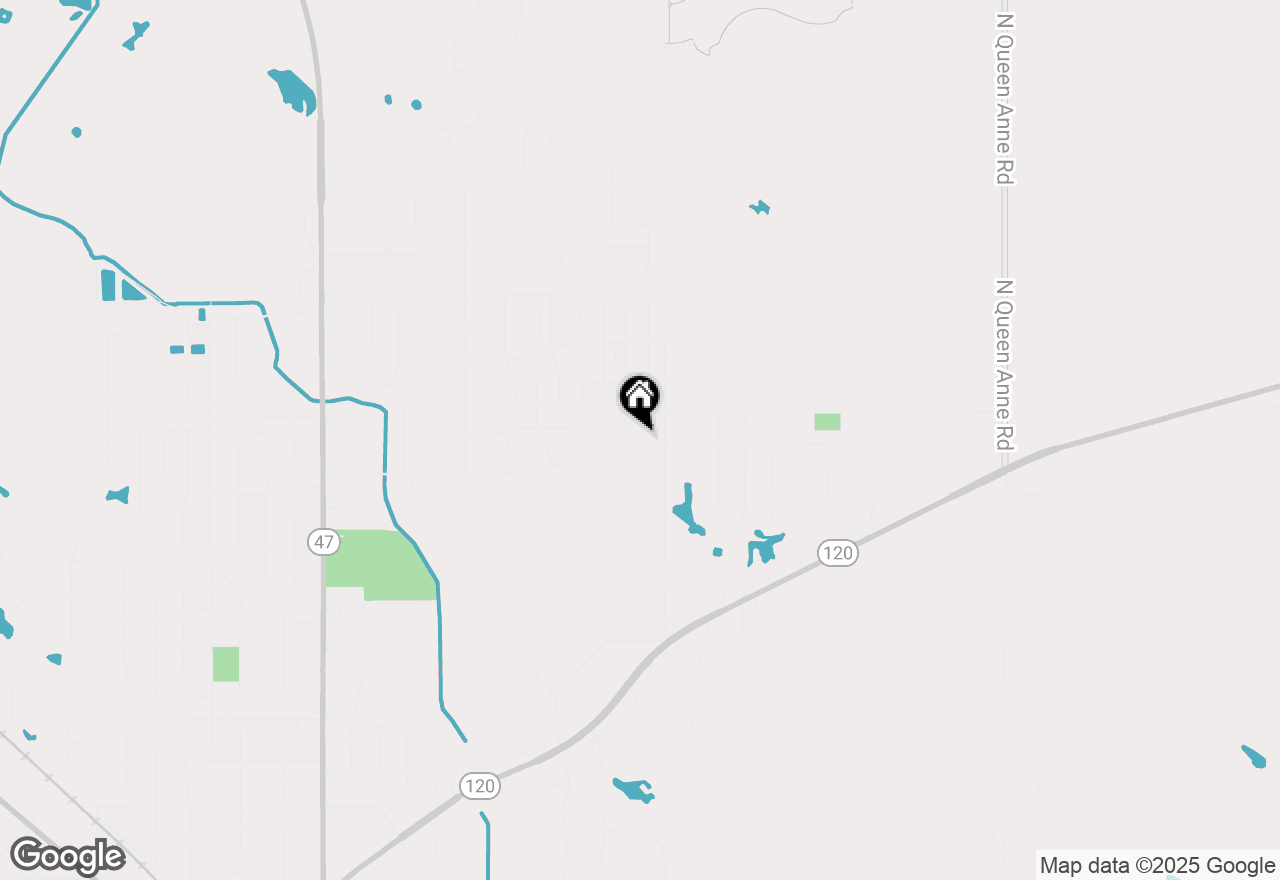 Map of 1048 Saint Johns Road, Woodstock, IL 60098