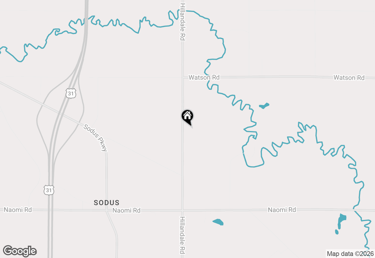 Map of 3607 Hillandale Road, Eau Claire, MI 49111