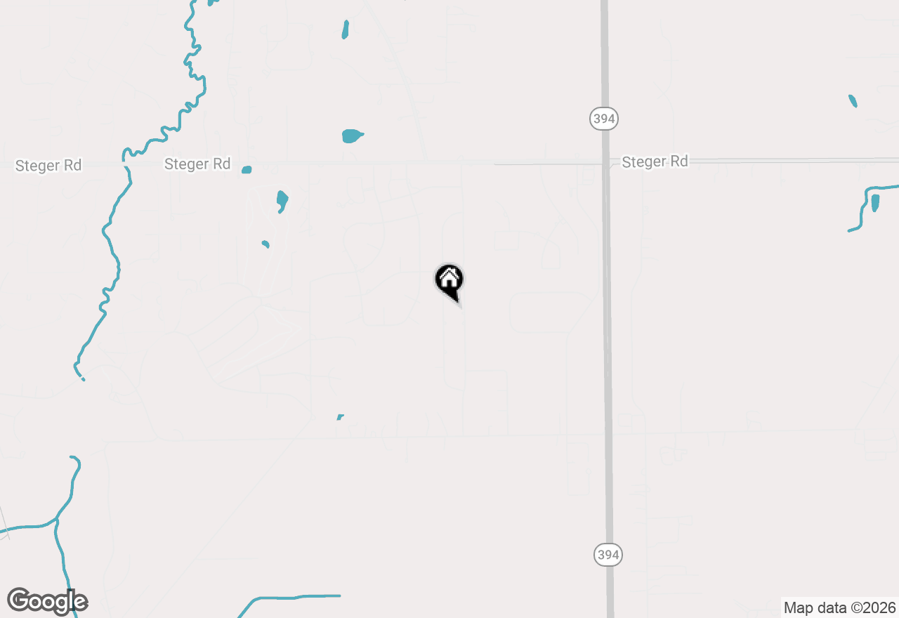 Map of 3601 Edward Drive, Crete, IL 60417