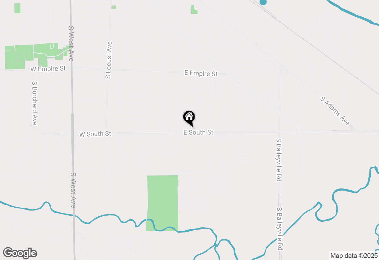 Map of 108 E South Street, Freeport, IL 61032