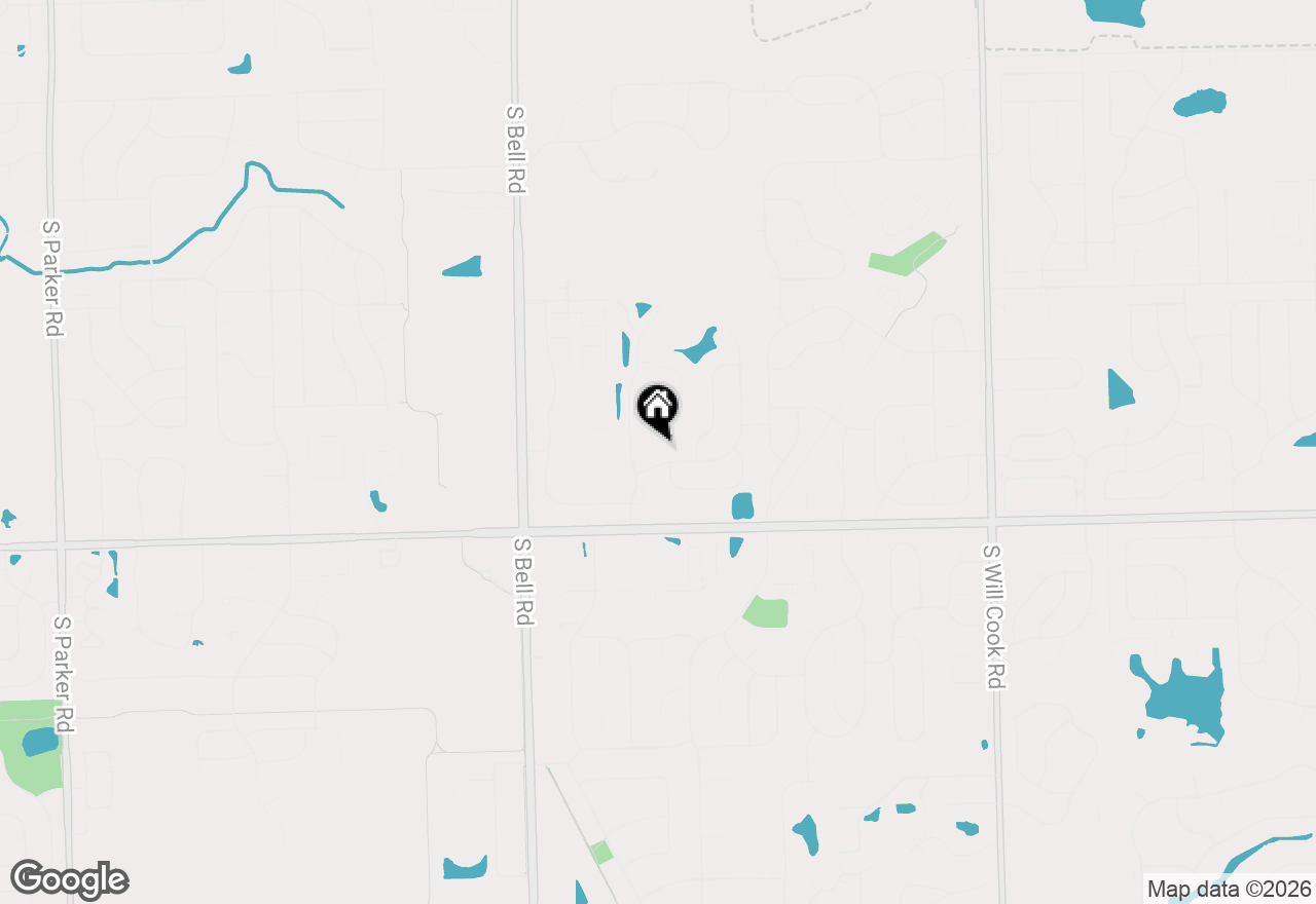 Map of 14131 S Cardiff Court #37, Homer Glen, IL 60491