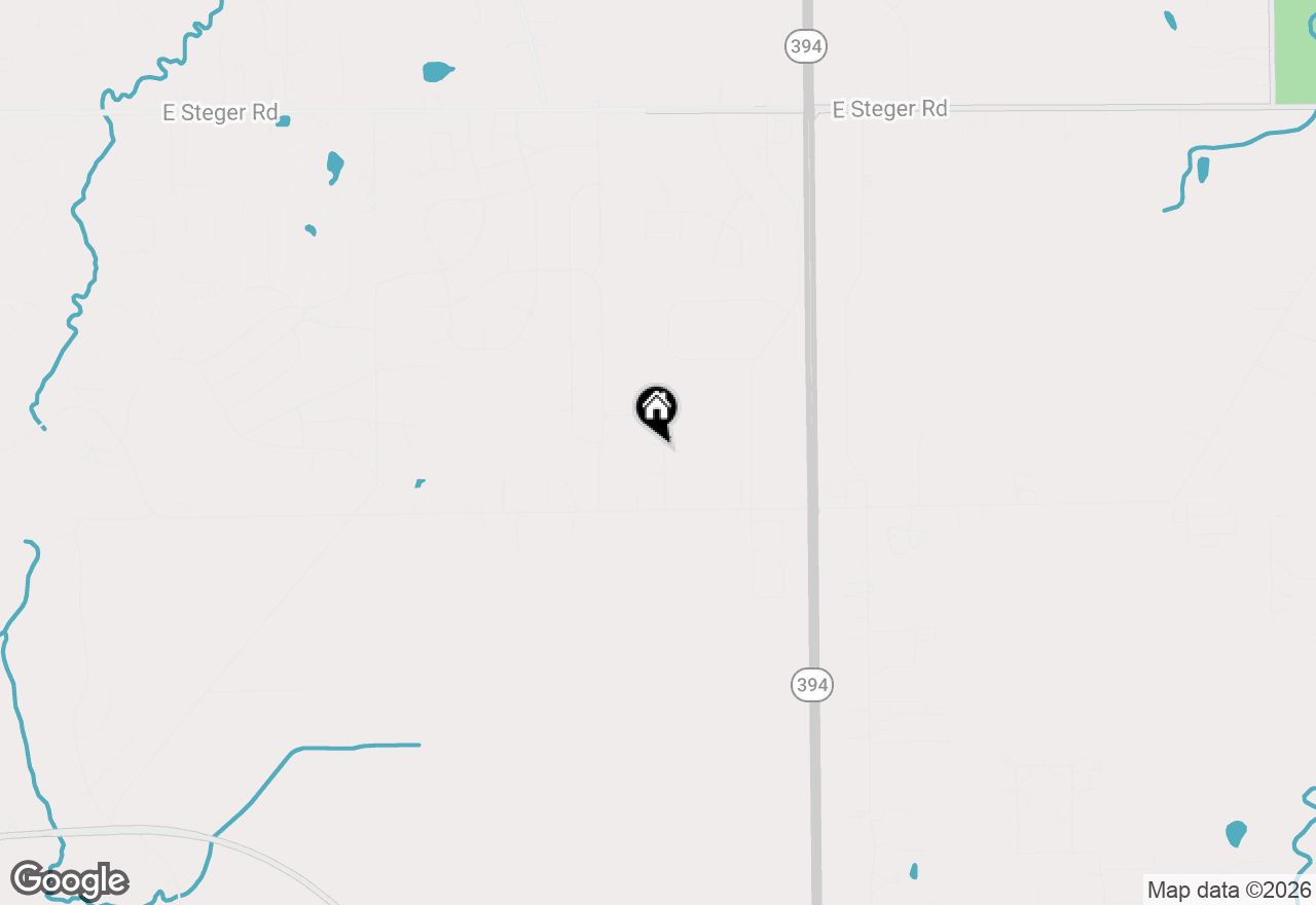 Map of 30 N Melanie Court, Crete, IL 60417