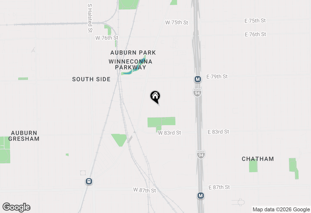 Map of 8101 S Harvard Avenue, Chicago, IL 60620
