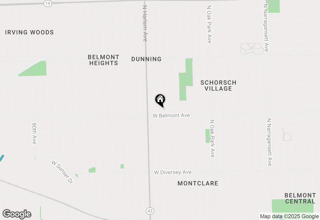 Map of 3220 N Nottingham Avenue, Chicago, IL 60634