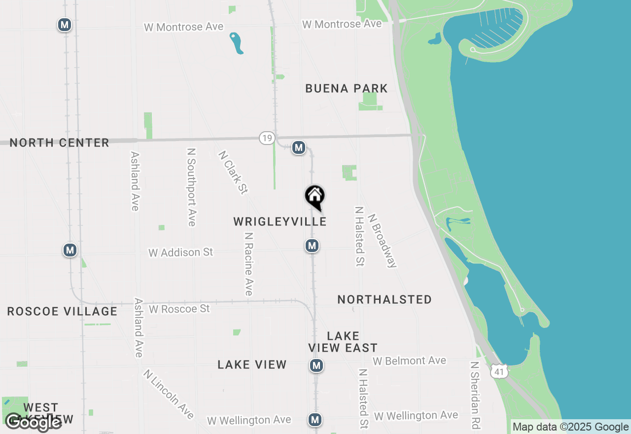 Map of 3706 N Wilton Avenue, Chicago, IL 60613