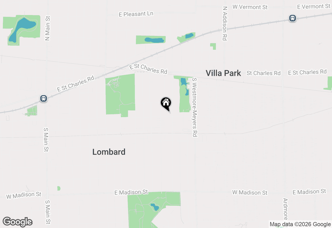 Map of 750 E Maple Street #A, Lombard, IL 60148