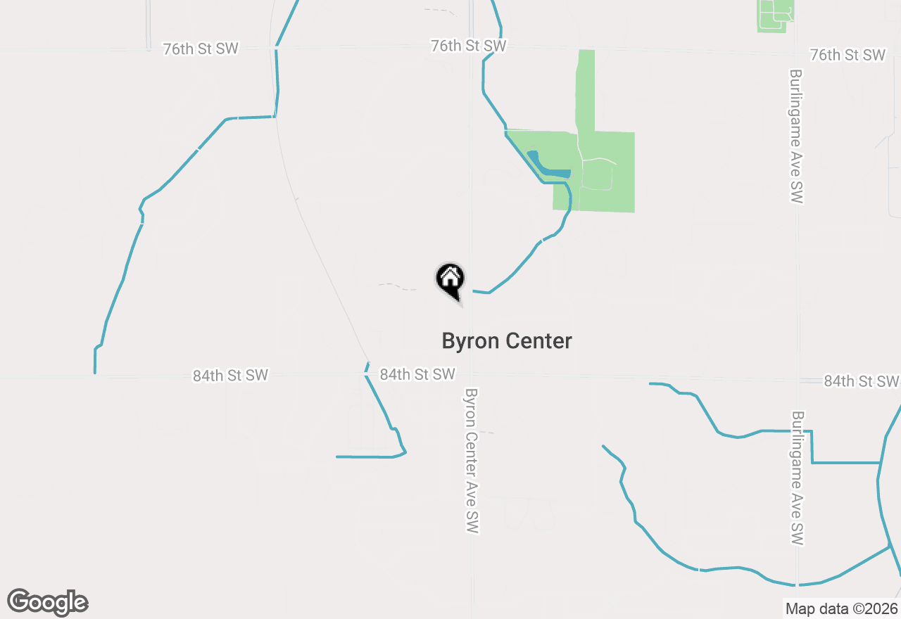Map of 8242 Freeland Avenue Sw, Byron Center, MI 49315