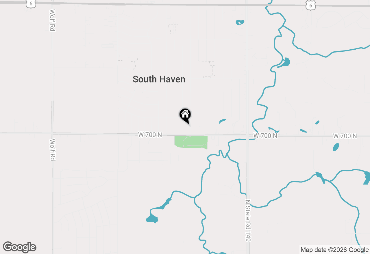 Map of 703 Heritage Road, Valparaiso, IN 46385