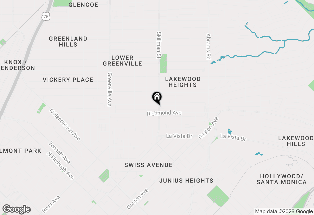 Map of 6042 Belmont Avenue, Dallas, TX 75206