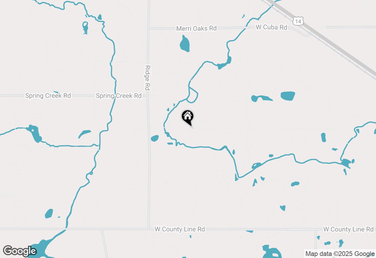 Map of 546 Oak Knoll Road, Barrington Hills, IL 60010