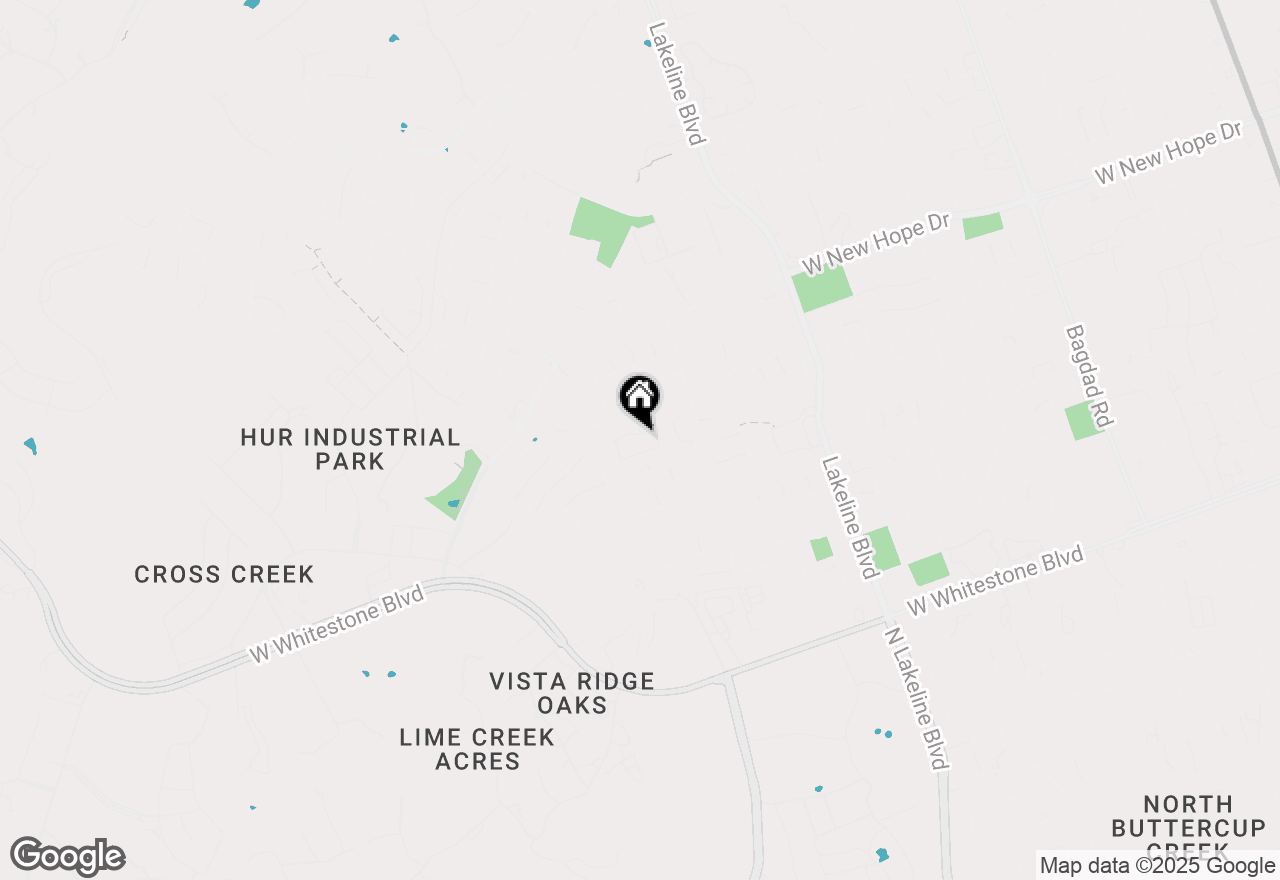 Map of 2100 Quiet Stables Cir, Cedar Park, TX 78613