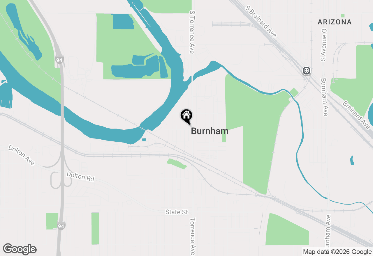 Map of 14057 S Hoxie Avenue, Burnham, IL 60633