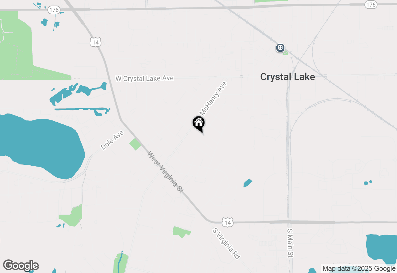 Map of 222 College Street, Crystal Lake, IL 60014