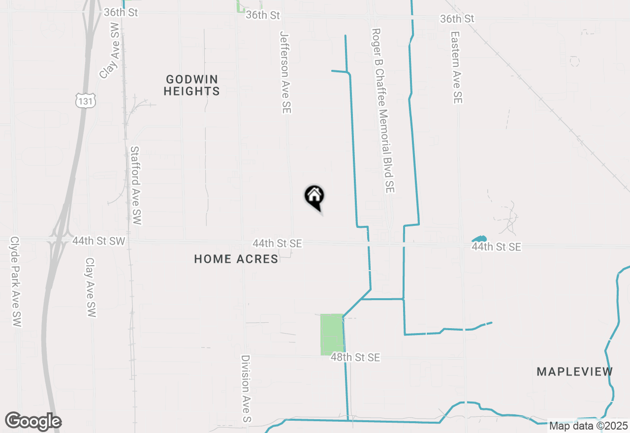 Map of 252 43rd Street Se, Grand Rapids, MI 49548