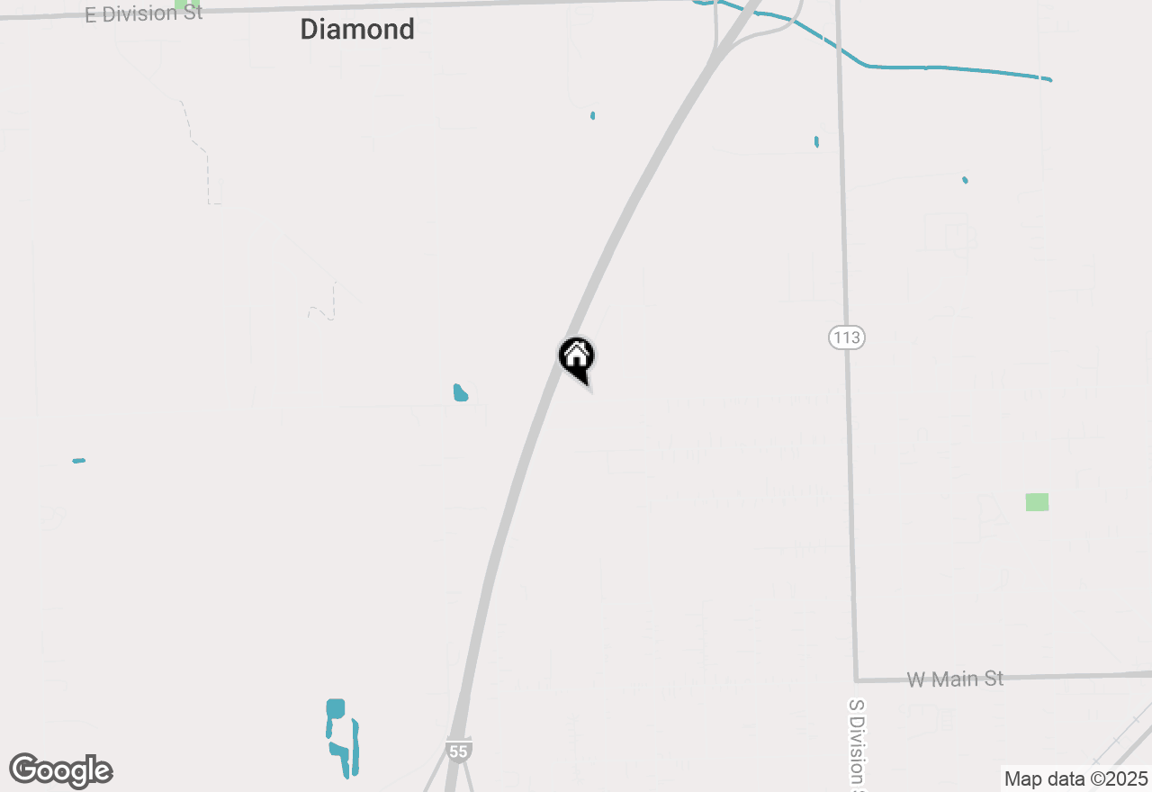 Map of 1042 W Cermak Road, Braidwood, IL 60408