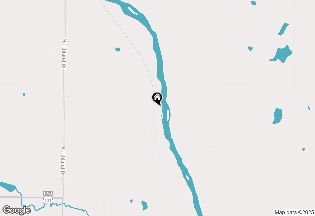 Map of 19802 S Davison Road, Big Rapids, MI 49307