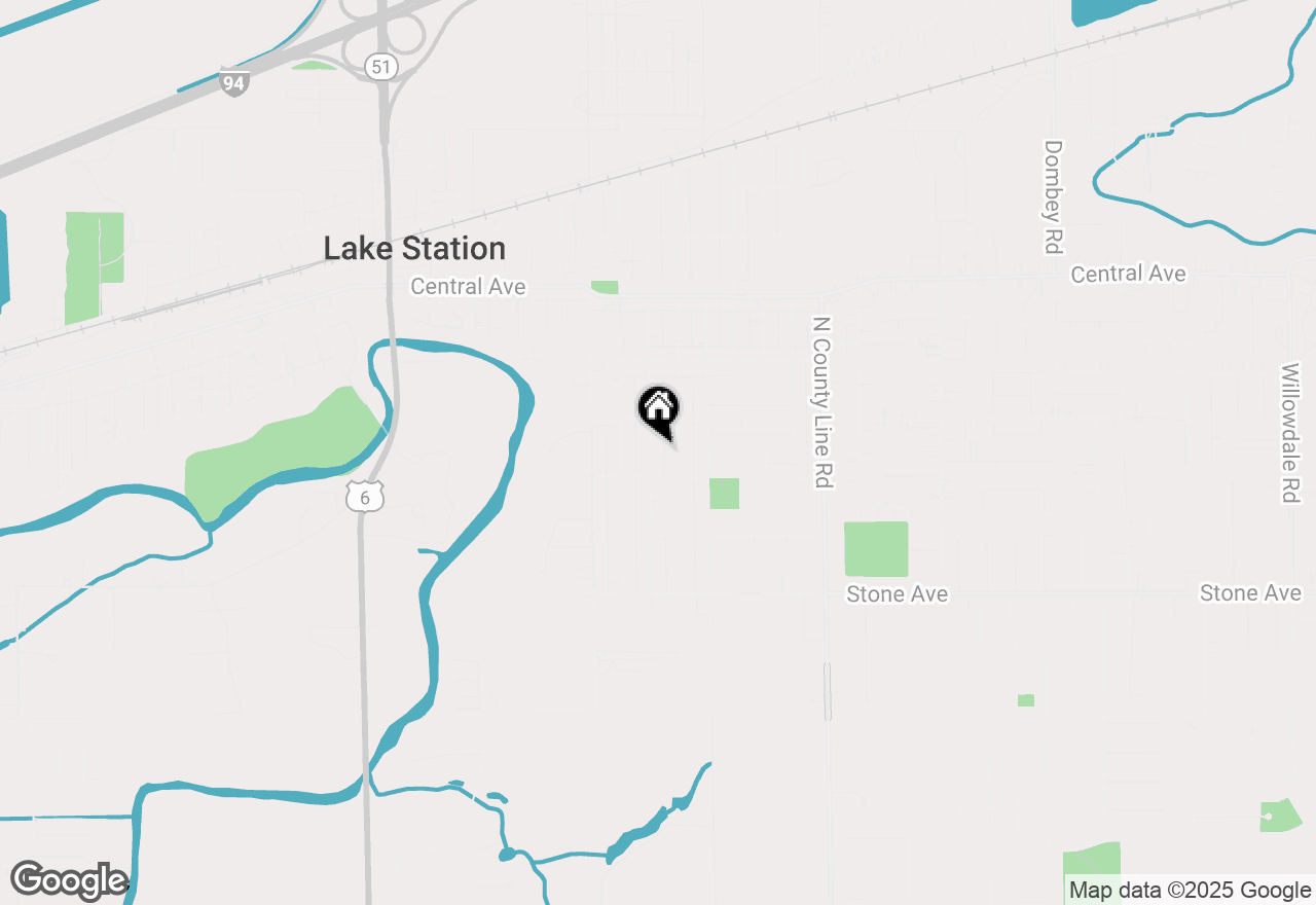 Map of 2659 Vermillion Street, Lake Station, IN 46405