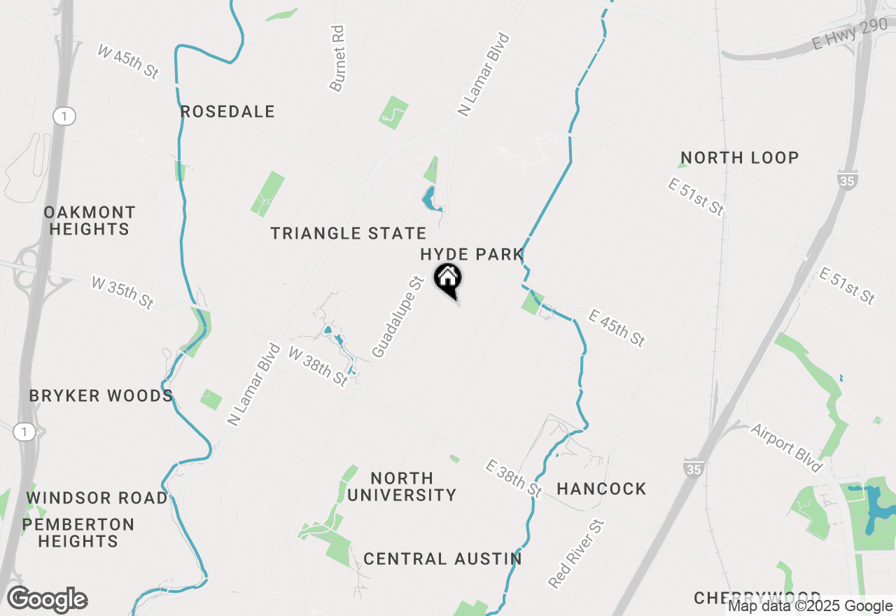 Map of 4209 Avenue B Ave #109, Austin, TX 78751