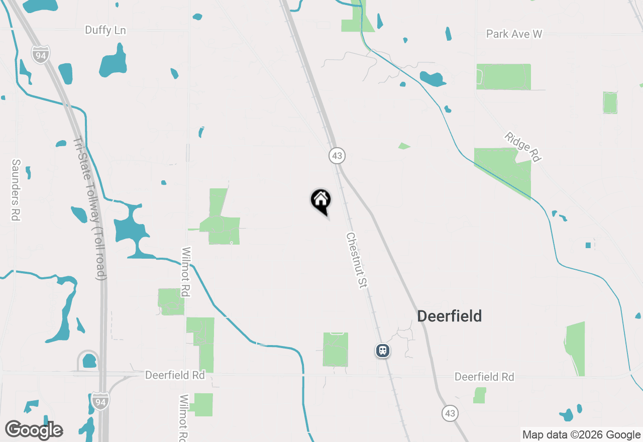 Map of 1120 Elmwood Avenue, Deerfield, IL 60015
