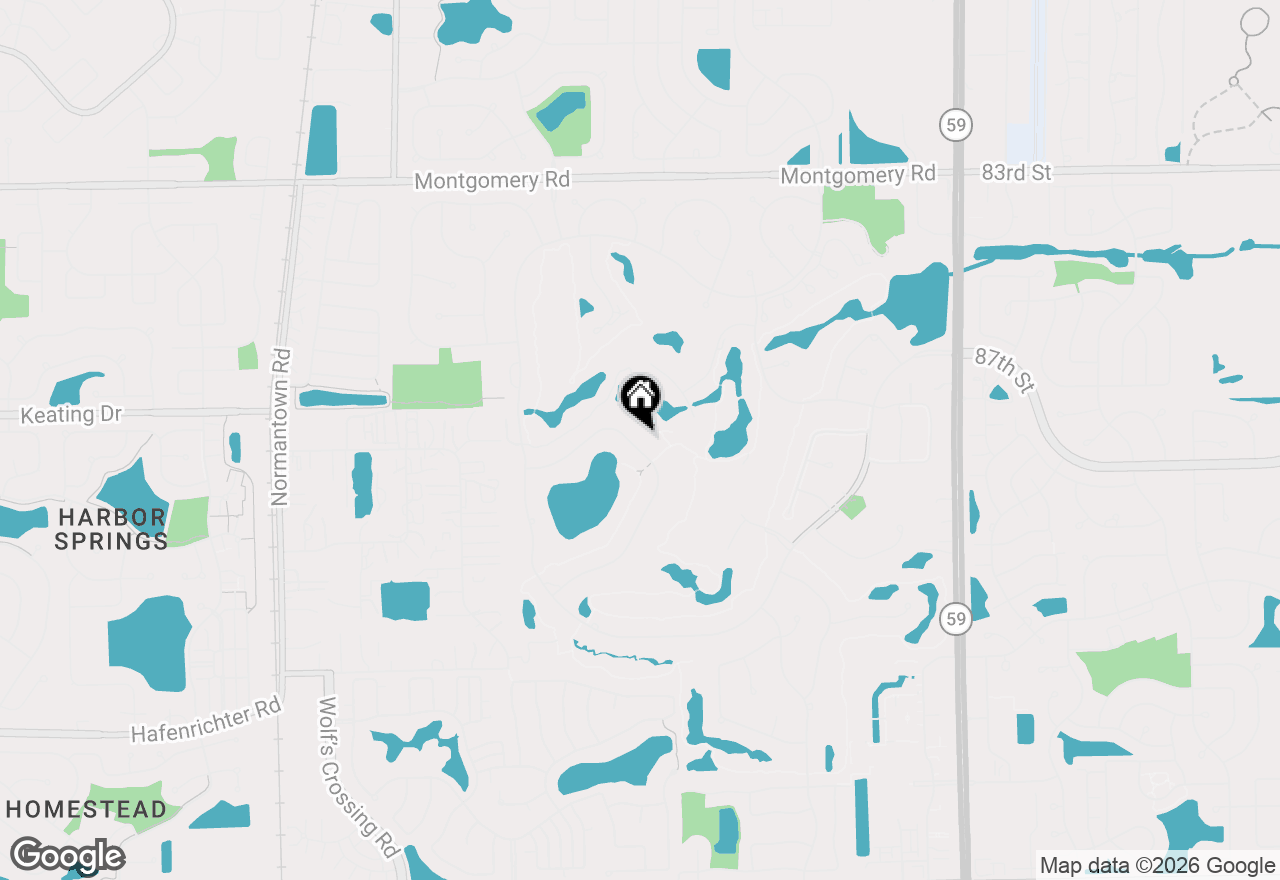Map of 2363 Fawn Lake Circle, Naperville, IL 60564