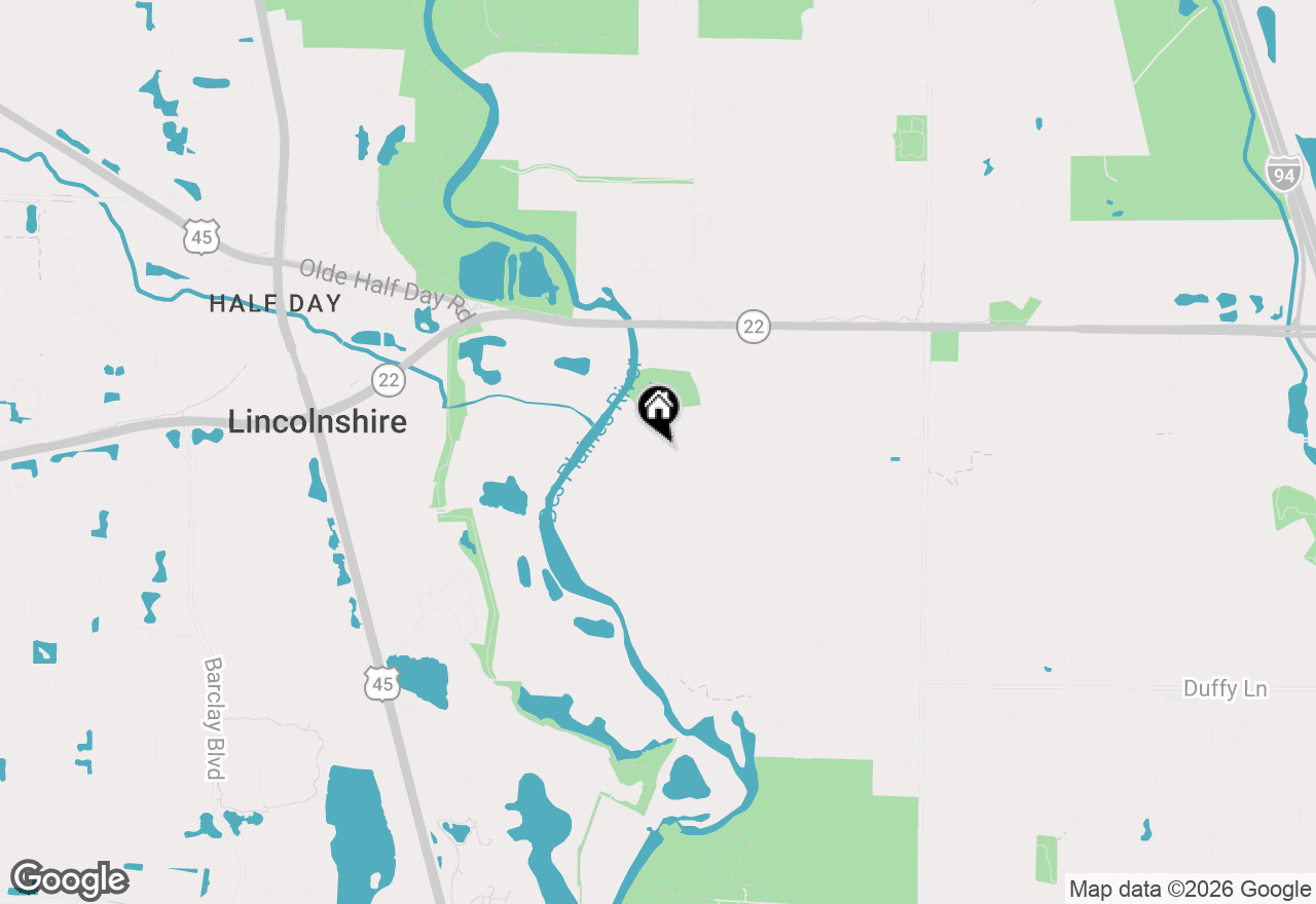Map of 79 Cumberland Drive, Lincolnshire, IL 60069