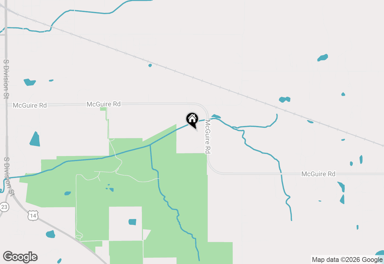 Map of 19903 Mcguire Road, Harvard, IL 60033