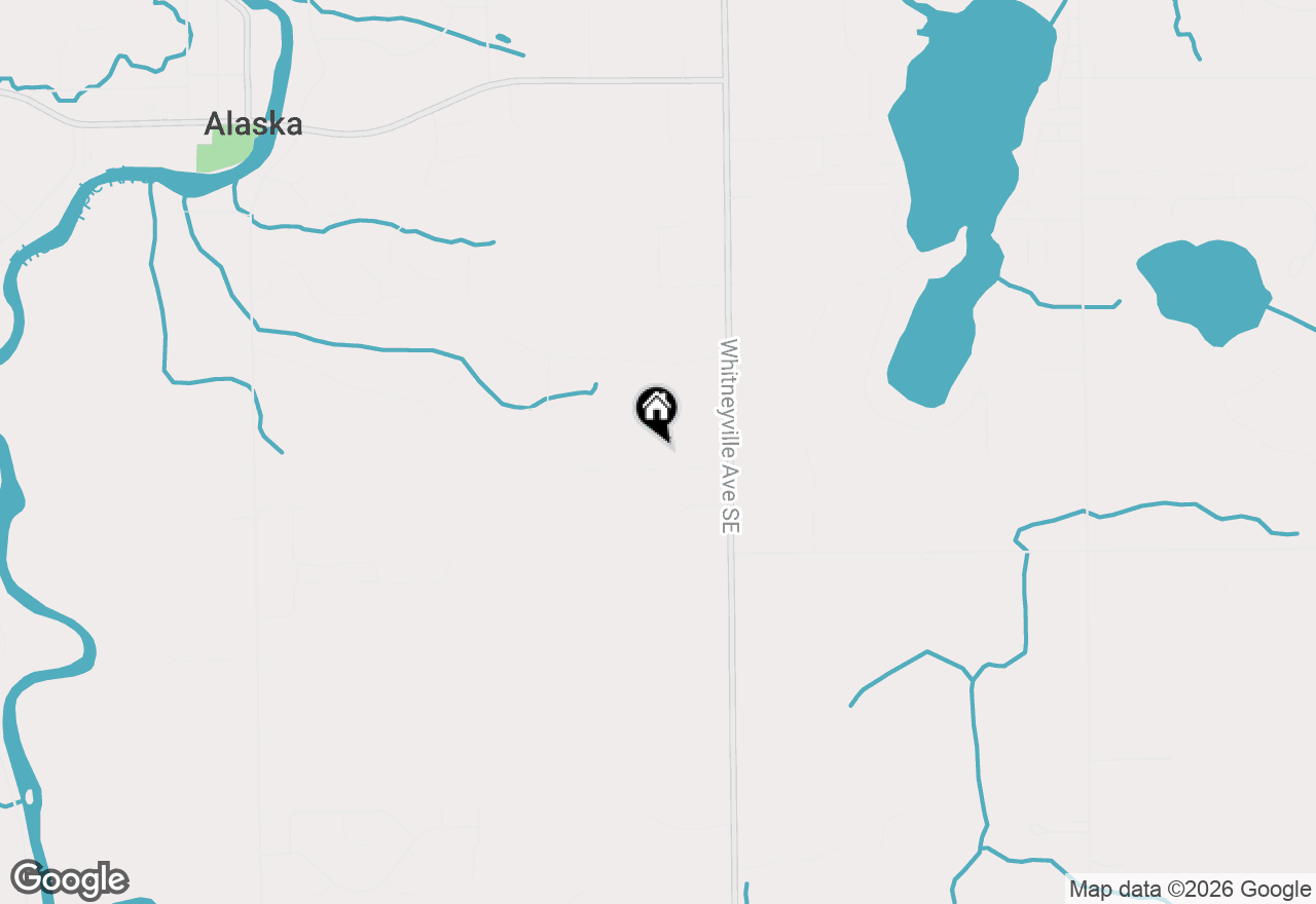 Map of 8265 Sunset Lane Se, Alto, MI 49302