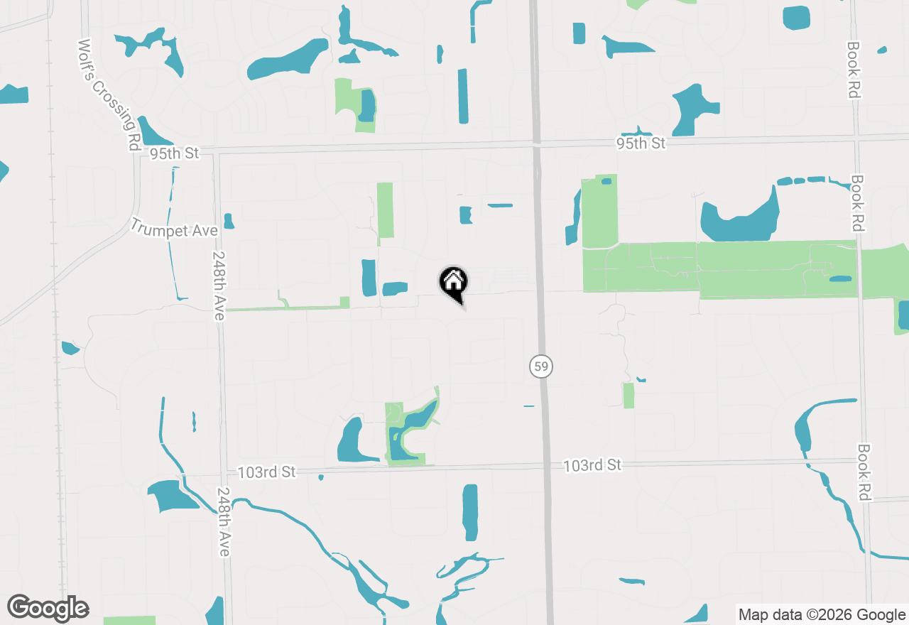 Map of 3169 Saganashkee Lane, Naperville, IL 60564