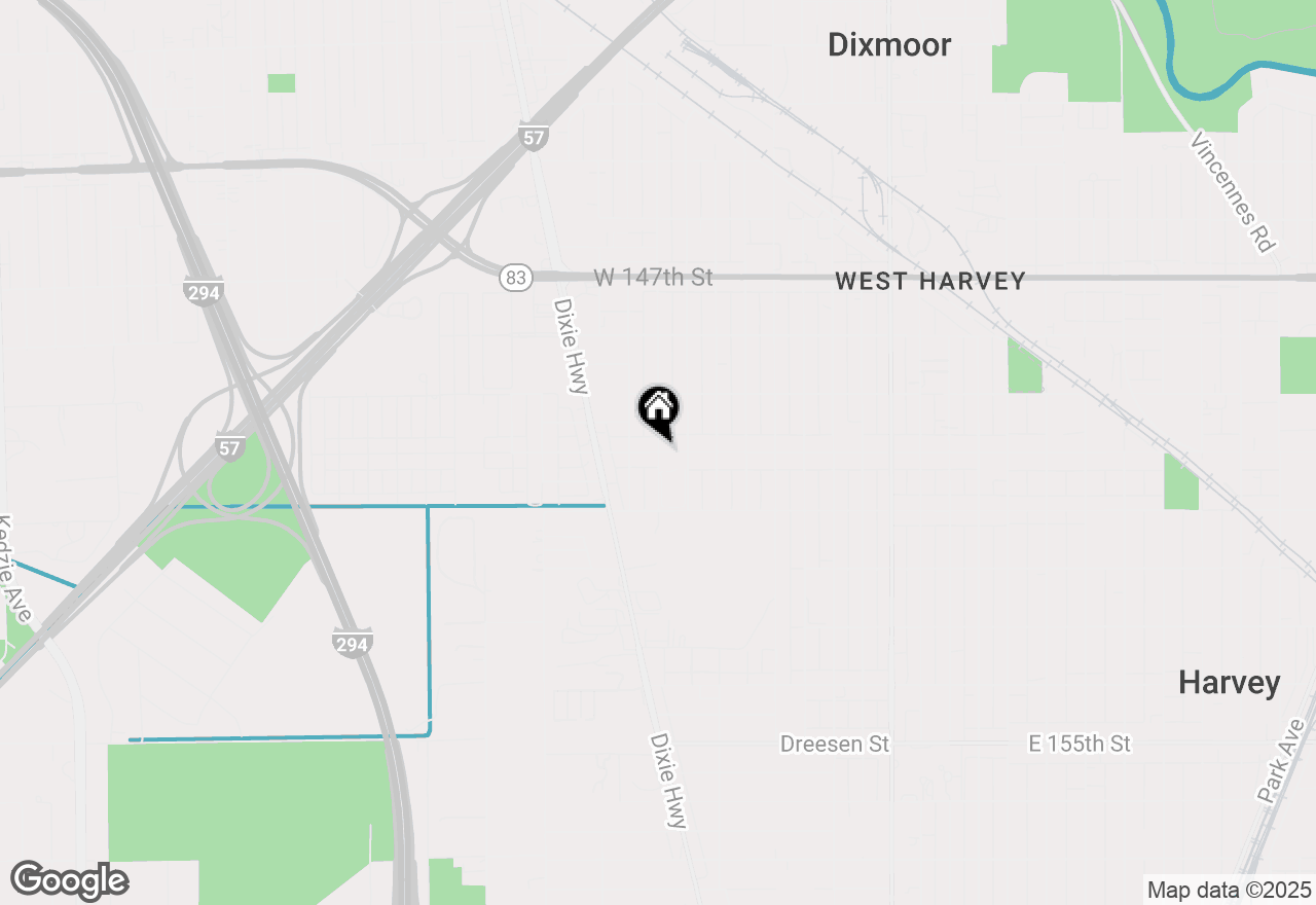 Map of 4450 W 150th Street, Midlothian, IL 60445