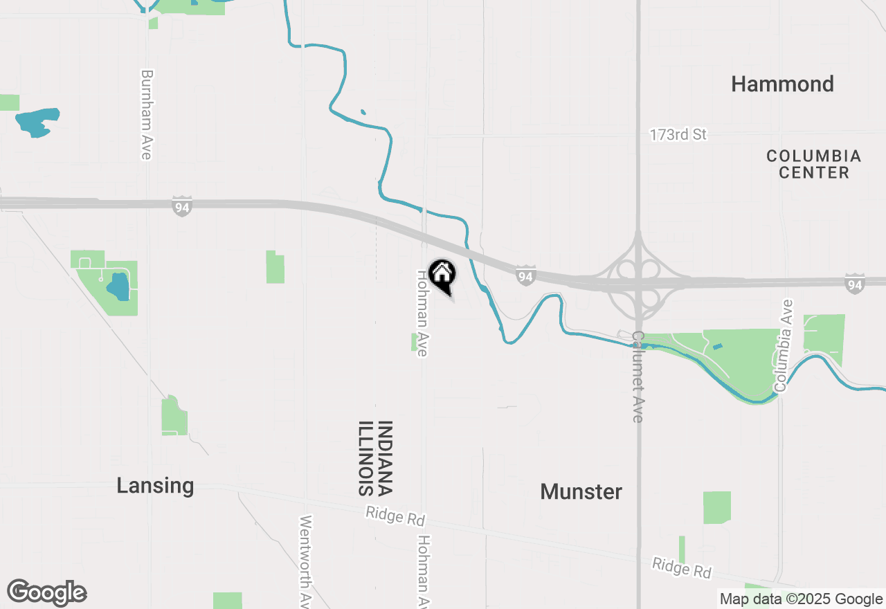 Map of 223 Gregory Avenue, Munster, IN 46321