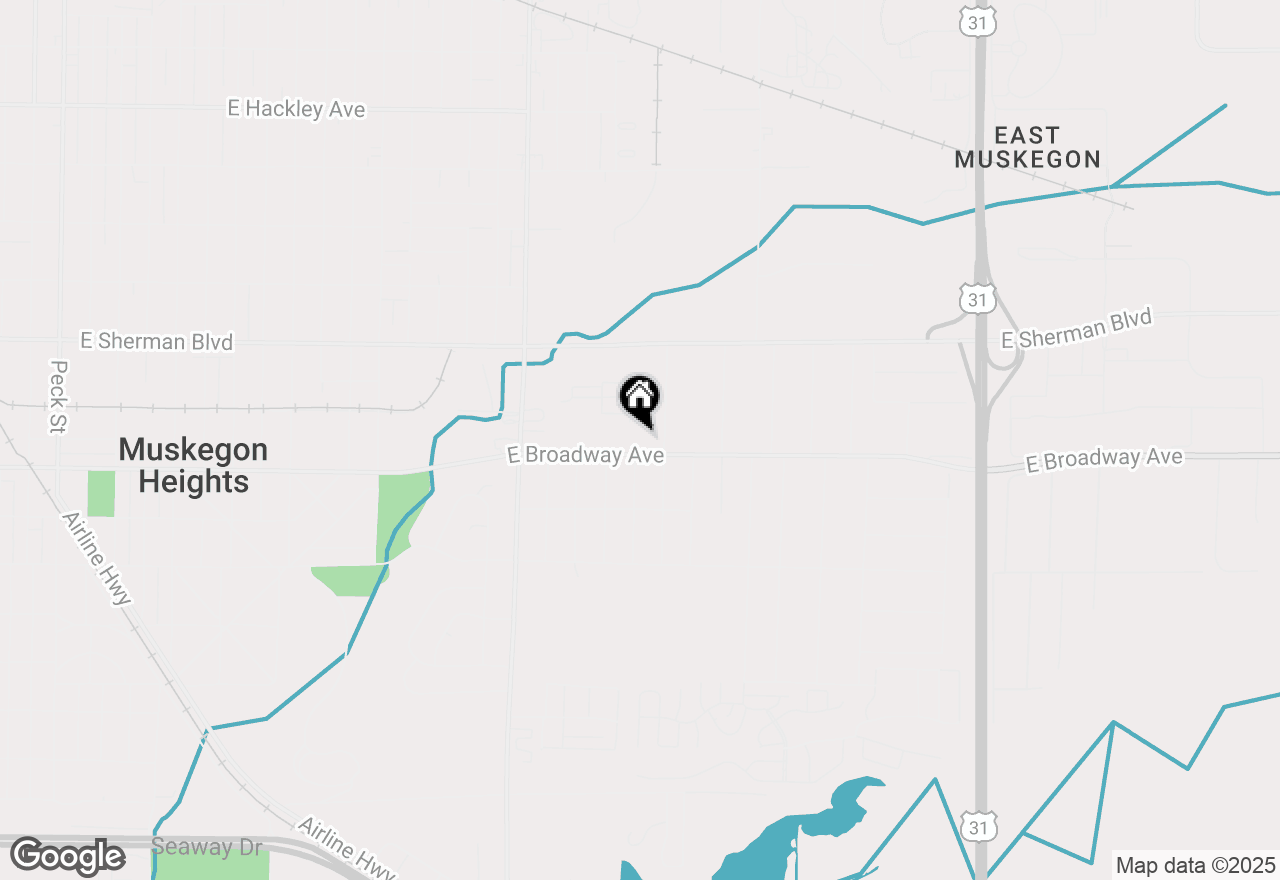 Map of 1004 E Broadway Avenue, Norton Shores, MI 49444