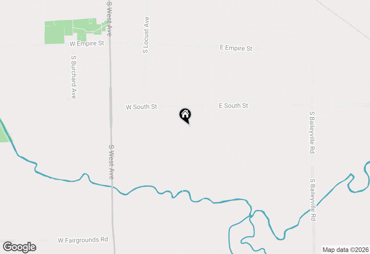 Map of 1905 S Walnut Road, Freeport, IL 61032