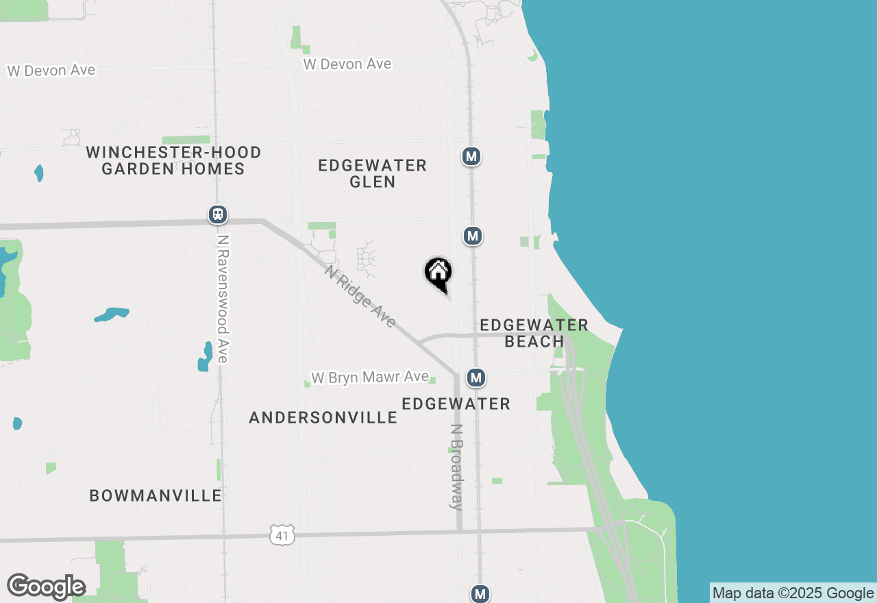 Map of 1224 W Victoria Street #1, Chicago, IL 60660