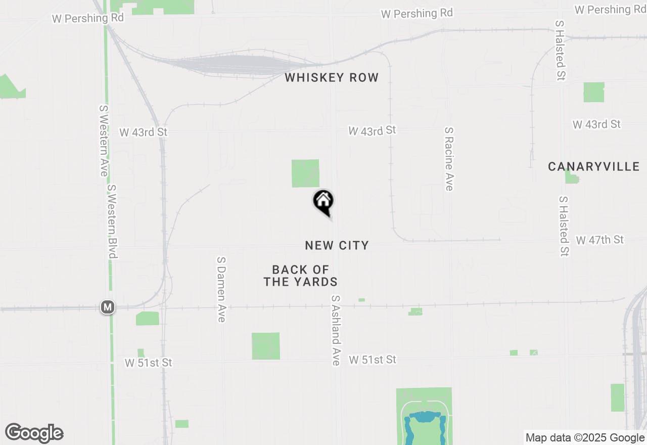 Map of 4611 S Marshfield Avenue, Chicago, IL 60609
