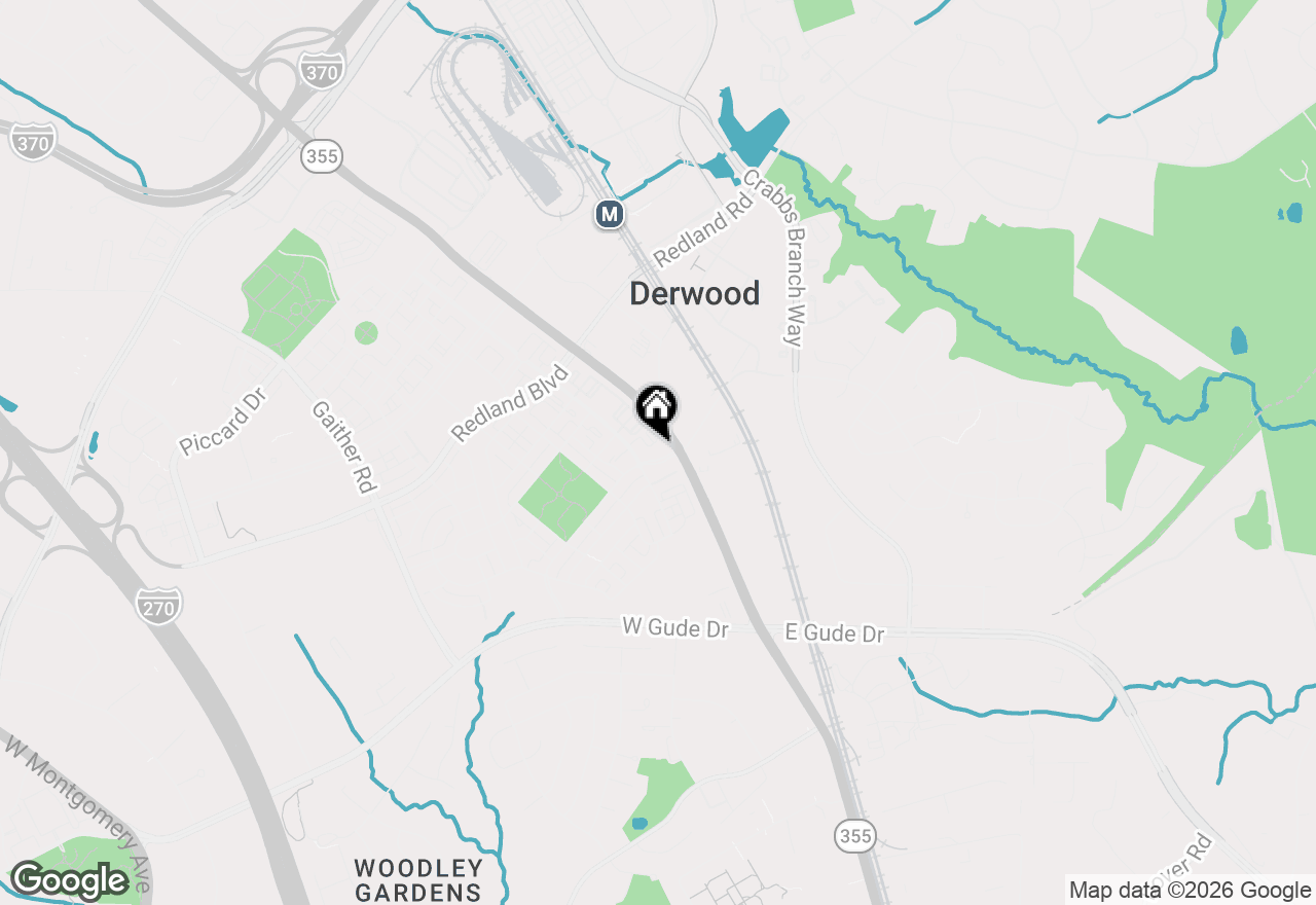 Map of 101 Watkins Pond Boulevard #4-302, Rockville, MD 20850