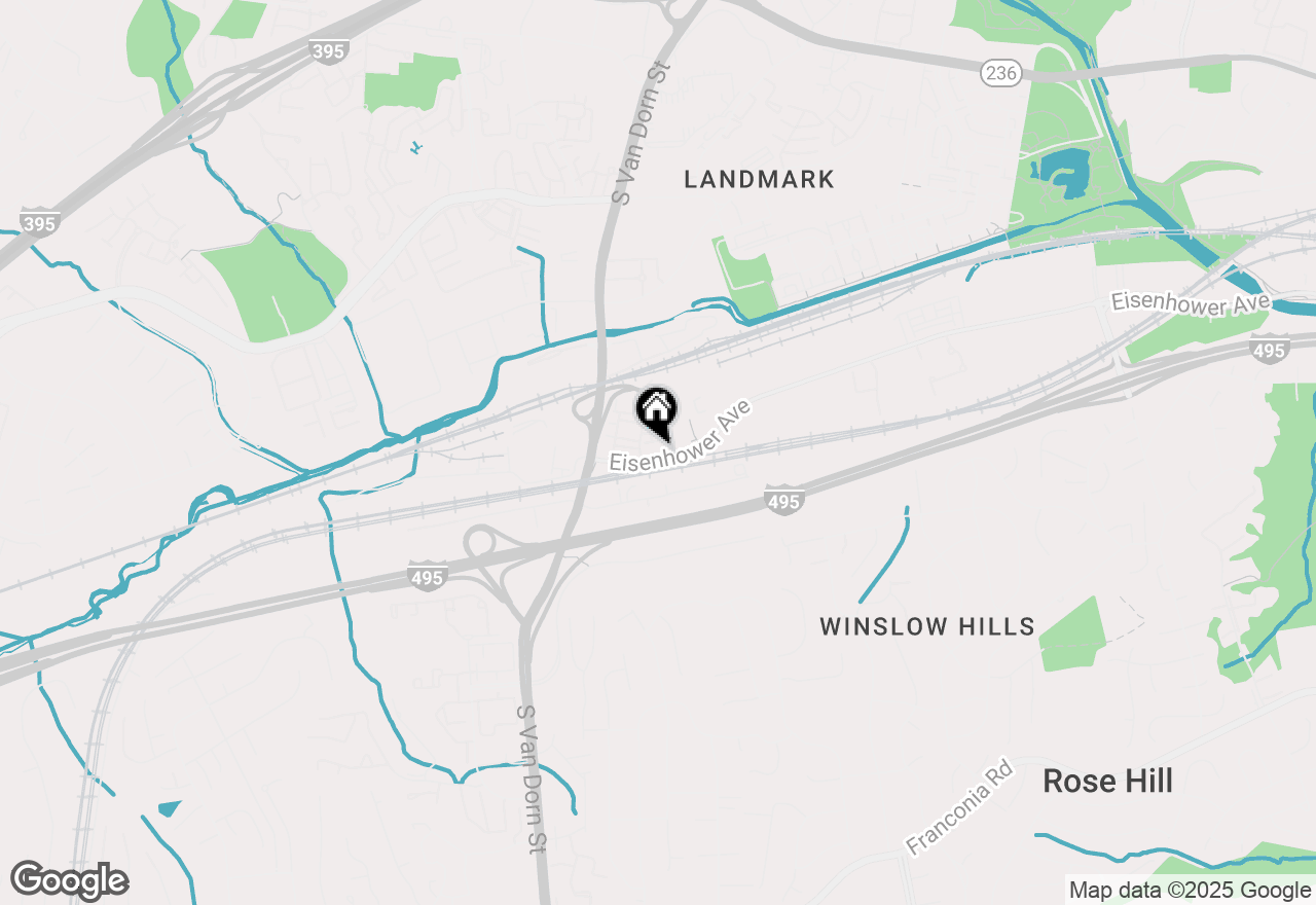 Map of 5830 Cowling Court, Alexandria, VA 22304