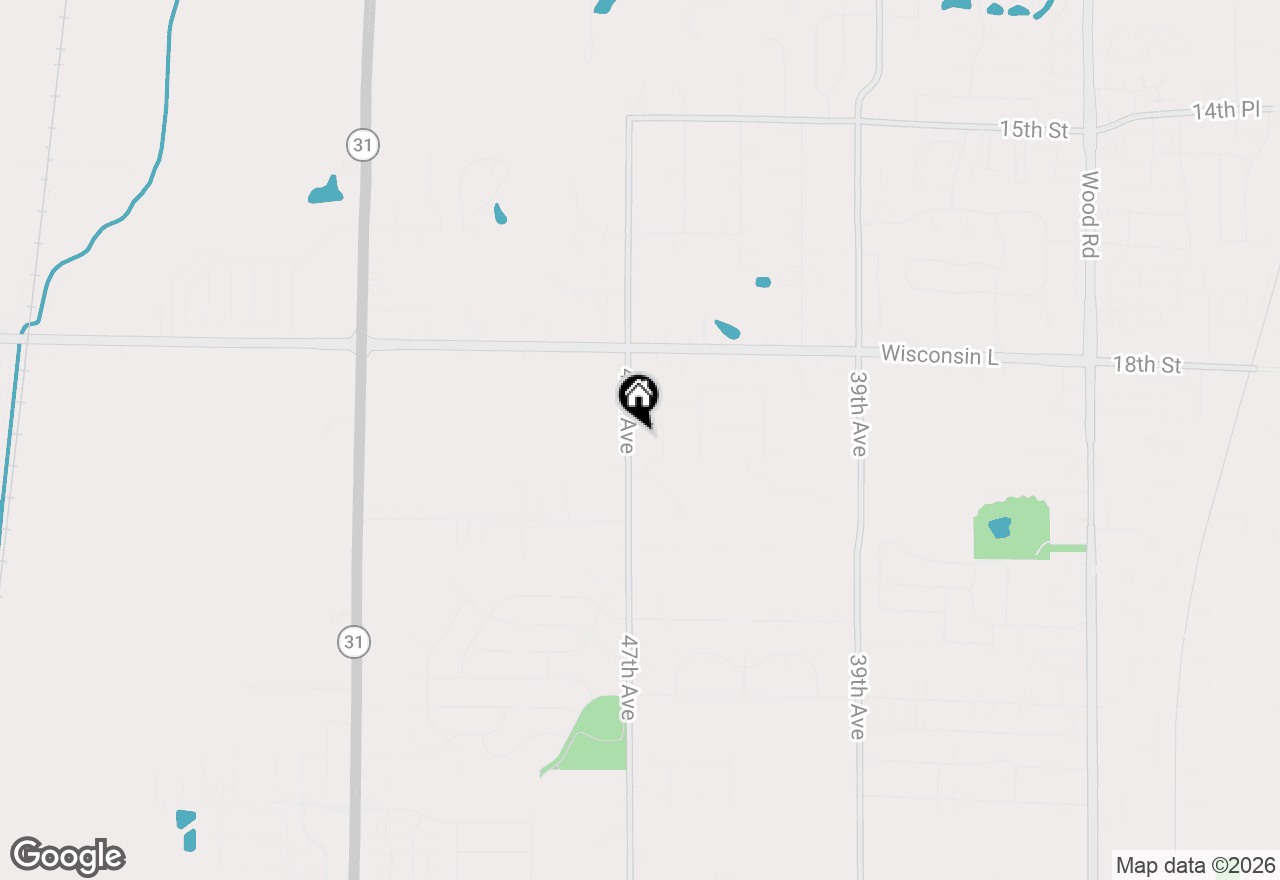Map of 2011 47th Ave, Kenosha, WI 53144