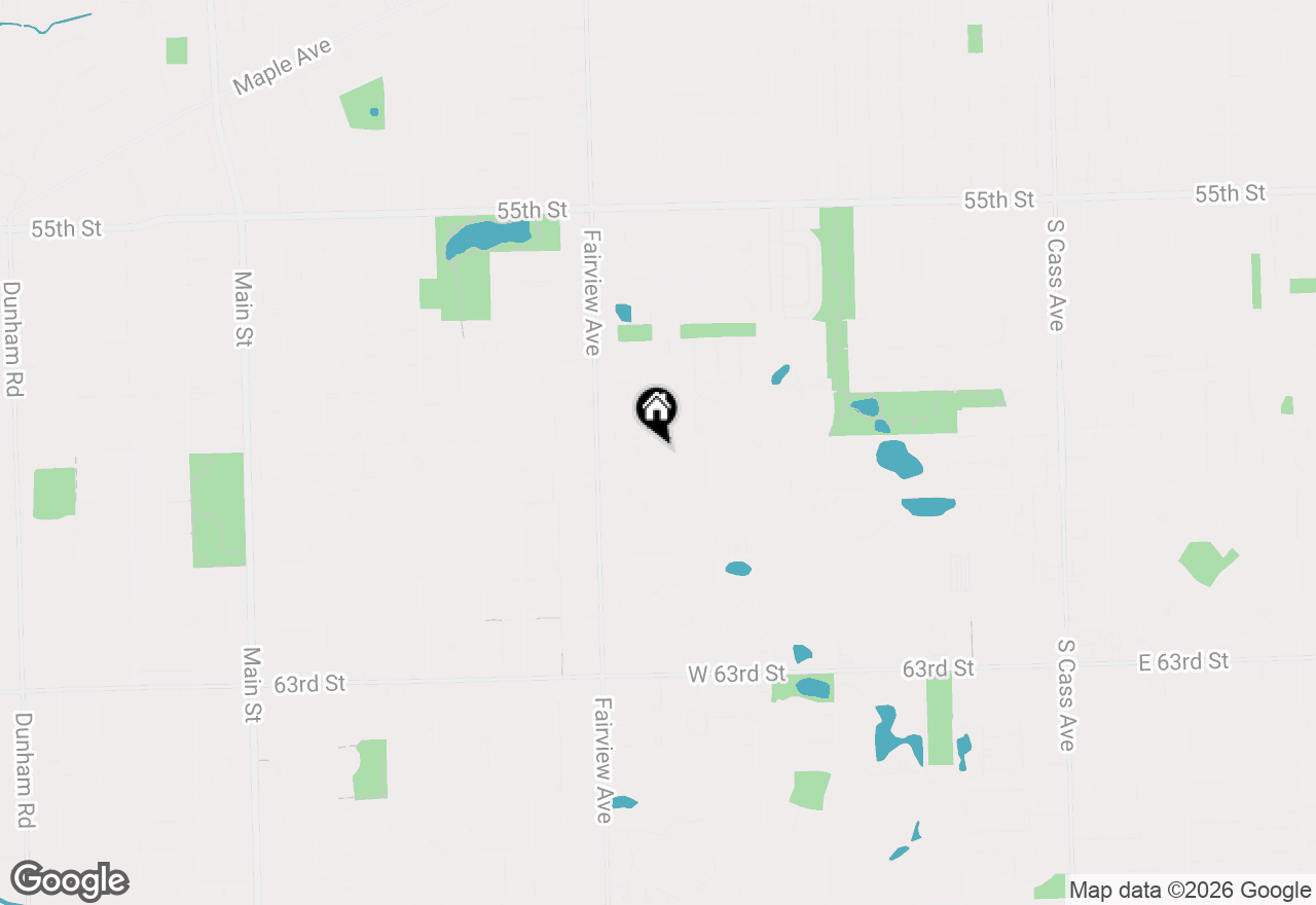 Map of 301 59th Street, Downers Grove, IL 60516