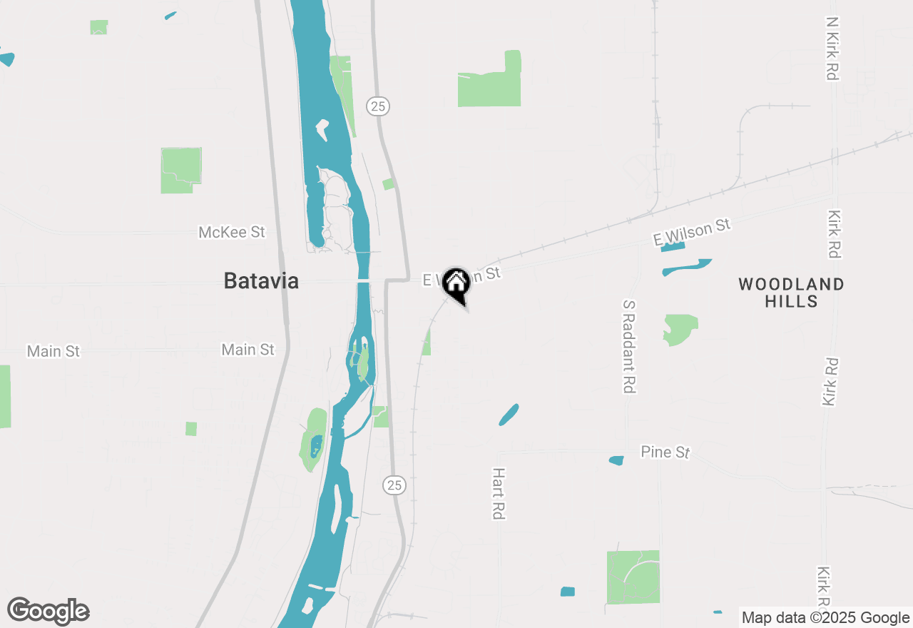 Map of 338 Webster Street #330-338, Batavia, IL 60510