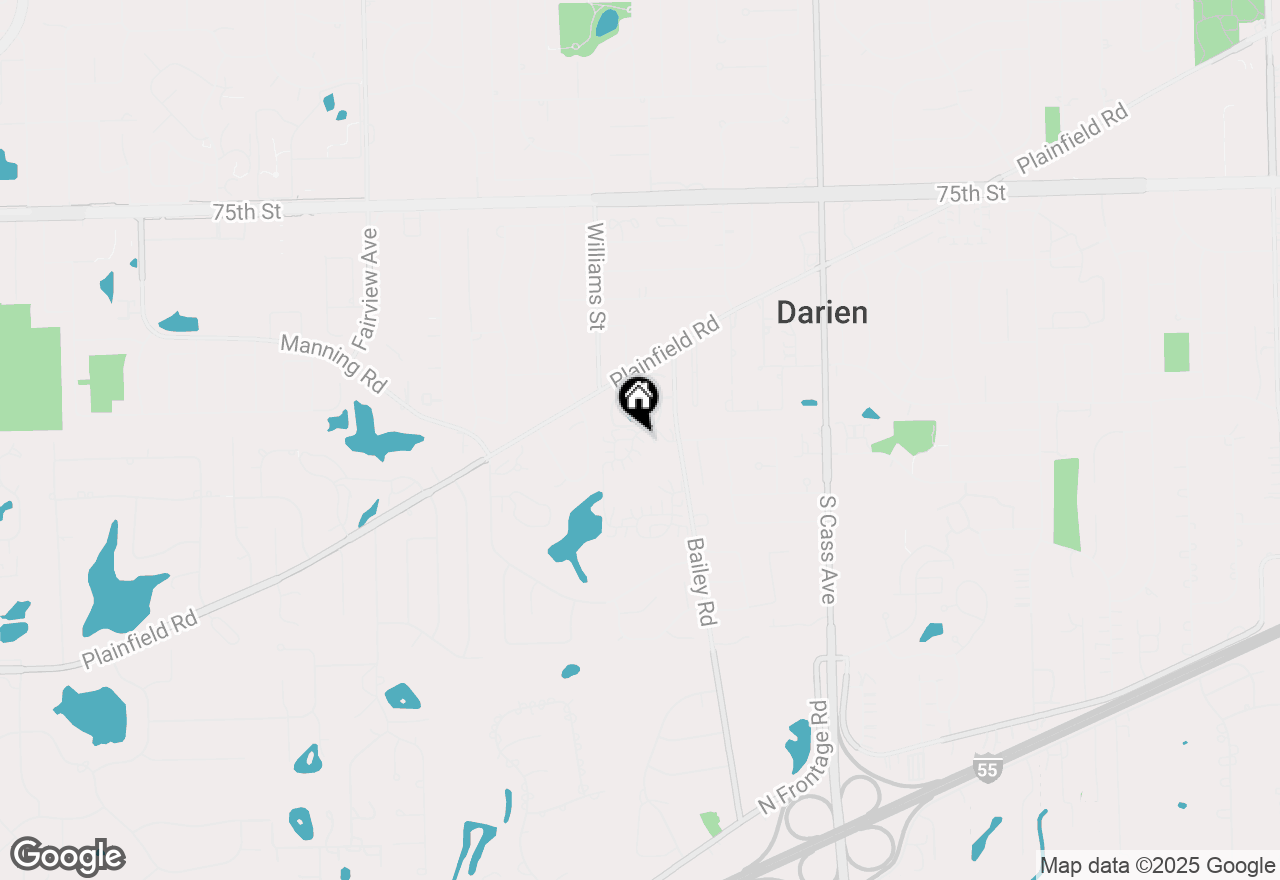 Map of 7921 Stewart Drive, Darien, IL 60561