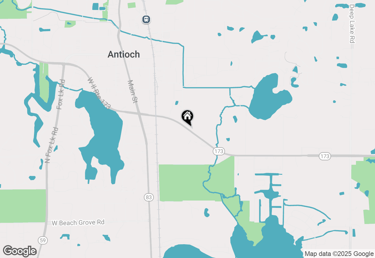 Map of 25324 W Route 173, Antioch, IL 60002