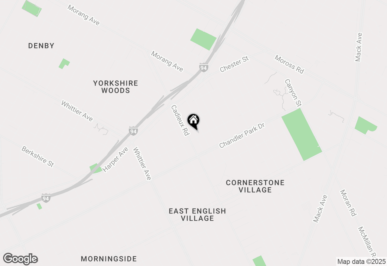 Map of 6209 Oldtown Street, Detroit, MI 48224