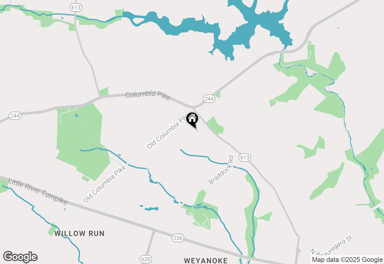 Map of 6442 Holyoke Drive, Annandale, VA 22003