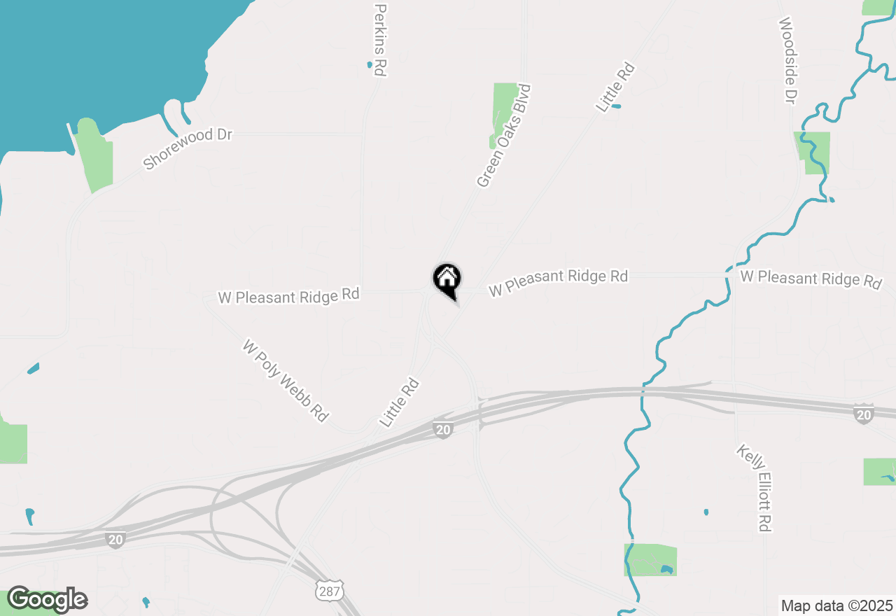 Map of 5780 W Pleasant Ridge Road, Arlington, TX 76011