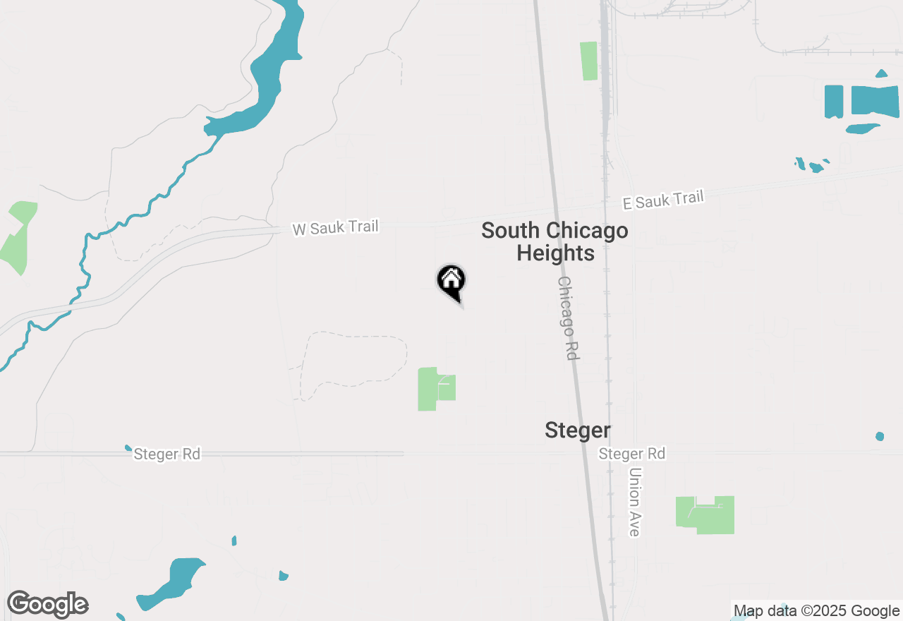 Map of 3020 Morgan Street, Steger, IL 60475
