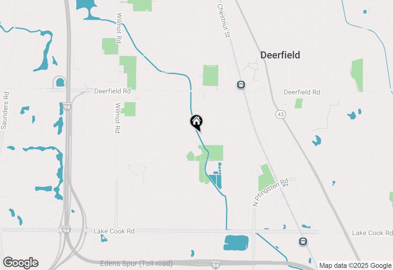 Map of 531 Mallard Lane, Deerfield, IL 60015