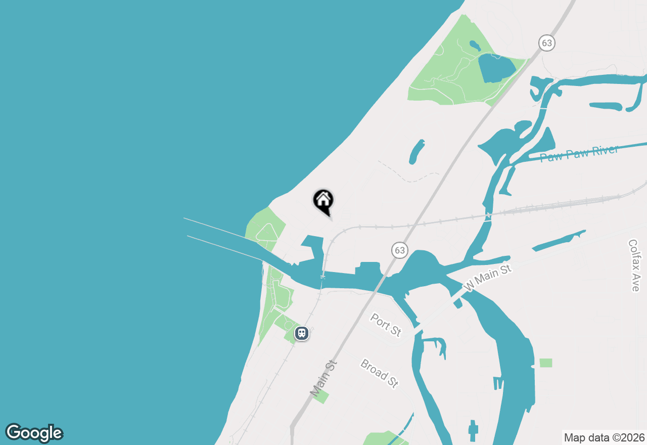 Map of 284 Marina Drive, St. Joseph, MI 49085